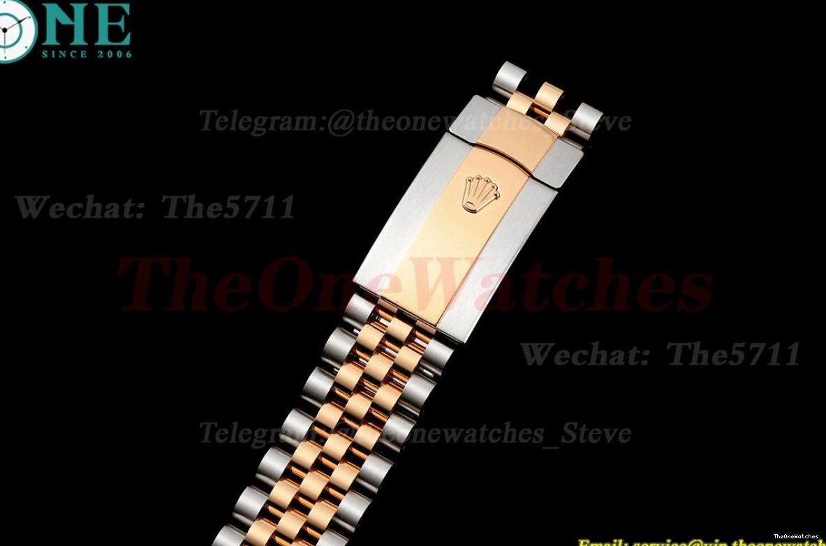 126331 A3235 Datejust Silver EWEF Textured 41mm Jub Stk SS RG 0325